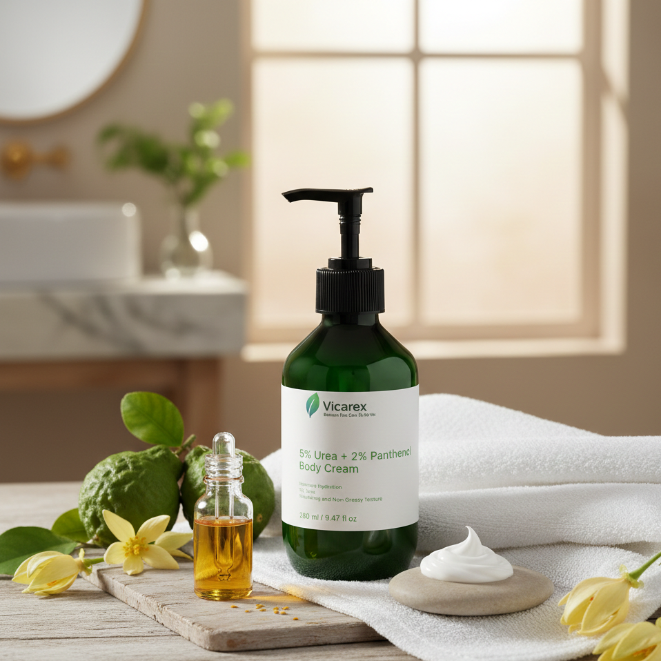 Vicarex 5% Urea + 2% Panthenol Body Cream: The Unsung Hero for Rough, Parched Skin That Finally Gets a Break