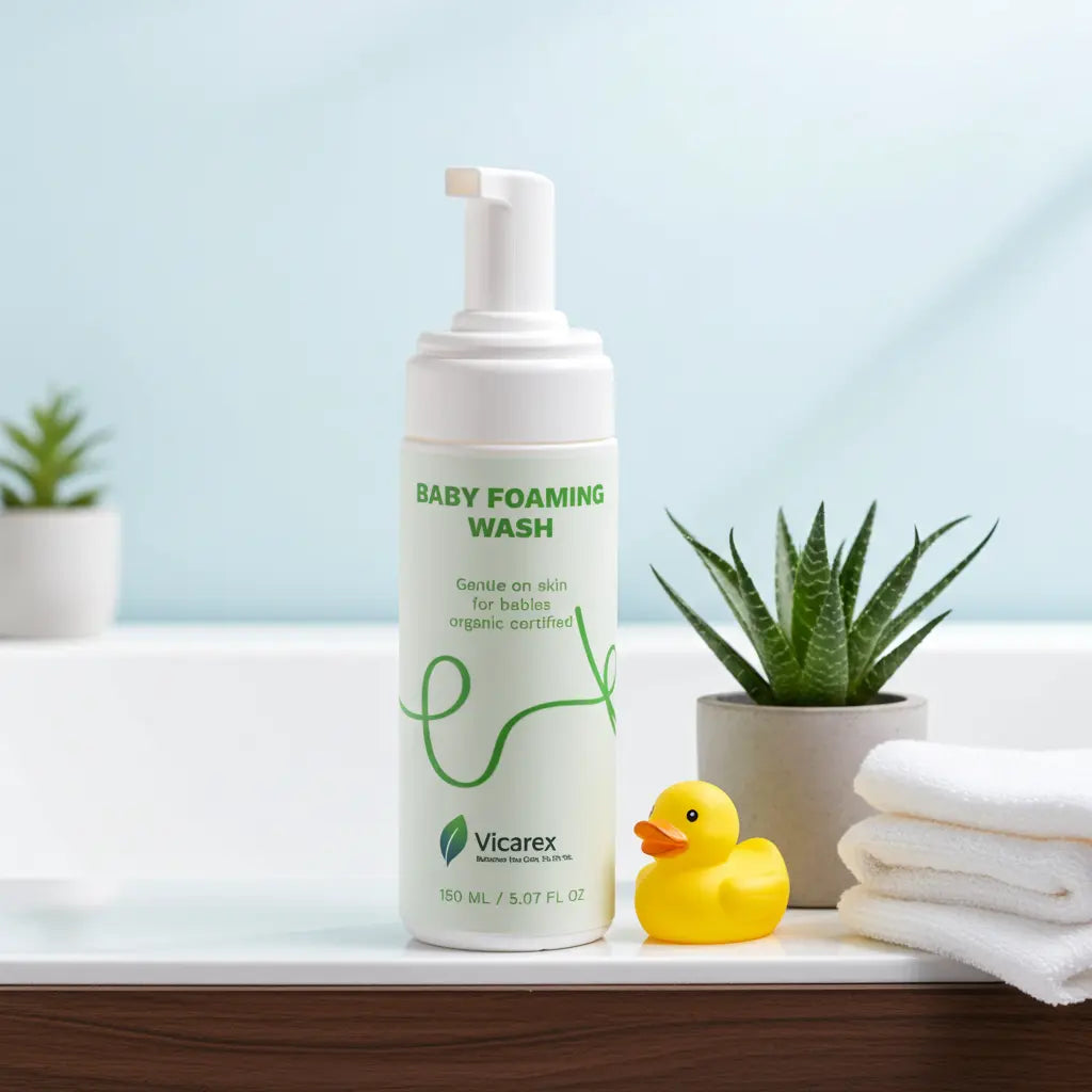 Vicarex Baby Foaming Wash: The Bubbly Cloud of Calm That Turns Bath Time from Chaos to Cuddle Fest Vicarex