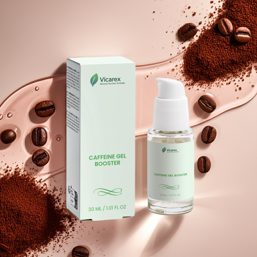 Vicarex Caffeine Gel Booster: The Wake-Up Call Your Tired Eyes Have Been Craving in a Tiny, Mighty Jar vicarexhealth