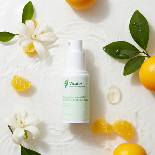 Unveiling the Glow: A Deep Dive into Vicarex Targeted Dark Spot Care with 1% Kojic Acid Vicarex