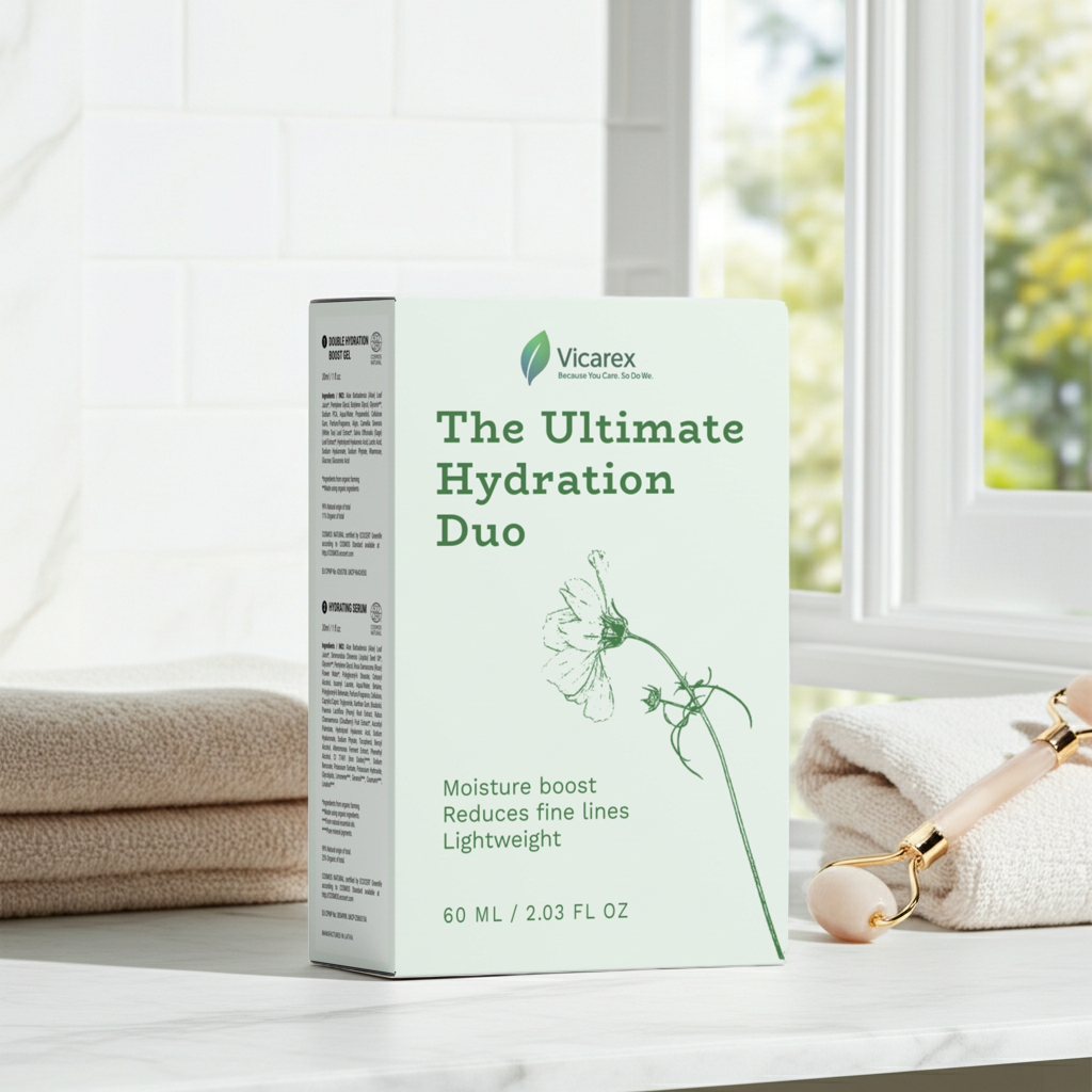 Vicarex The Ultimate Hydration Duo: The Deep Moisture Tag-Team That Turns Dry, Thirsty Skin into Plump, Radiant Bliss vicarexhealth