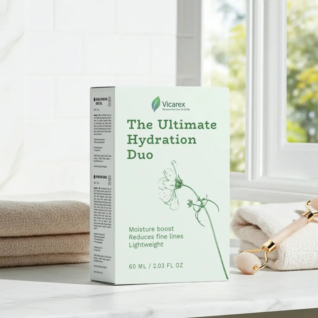 Vicarex The Ultimate Hydration Duo: The Deep Moisture Tag-Team That Turns Dry, Thirsty Skin into Plump, Radiant Bliss Vicarex