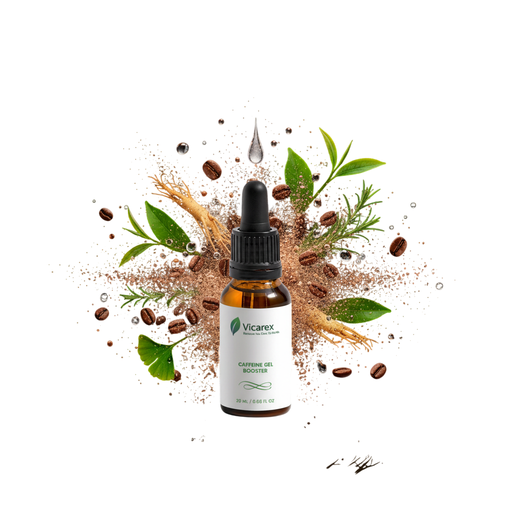 Vicarex Clinical Caffeine Gel Concentrate 1% for Puffiness & Eye Refresh VICAREX