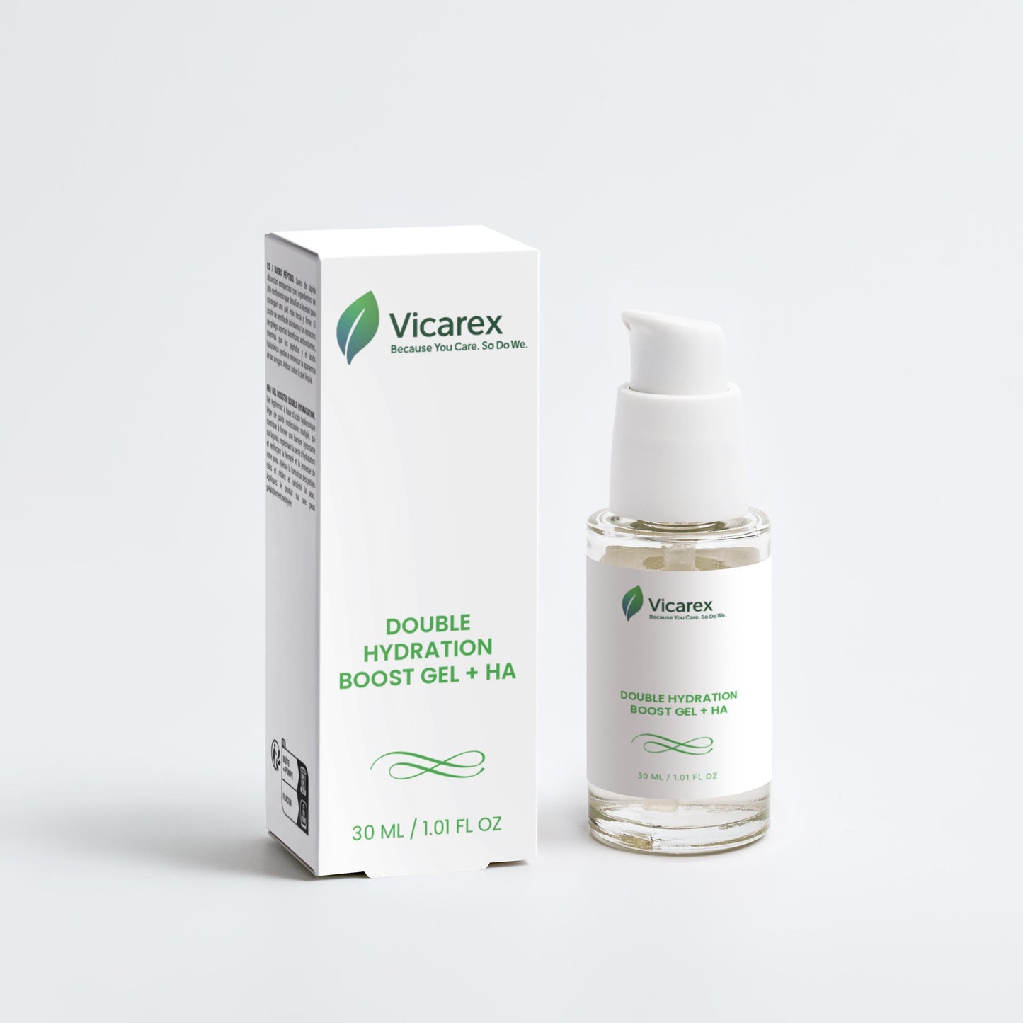 VICAREX The Ultimate Hydration Duo Face Moisturizer & Serum Hyaluronic