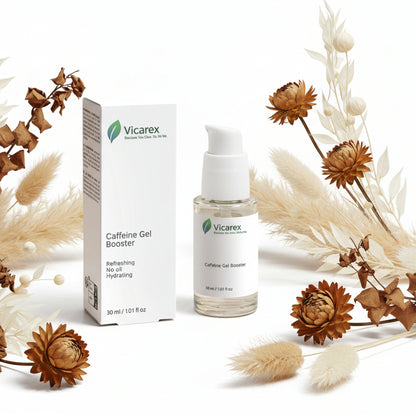 VICAREX Caffeine Gel Booster Concentrate De-Puff Brighten & Tighten Serum