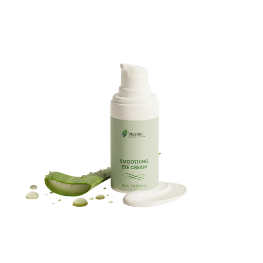 Vicarex Firming Hydration Eye Cream with Hyaluronic Acid & Peptides – Reduces Fine Lines, Dark Circles & Puffiness – Lightweight Moisturizing Eye Cream for All Skin Types – 15 ml VICAREX