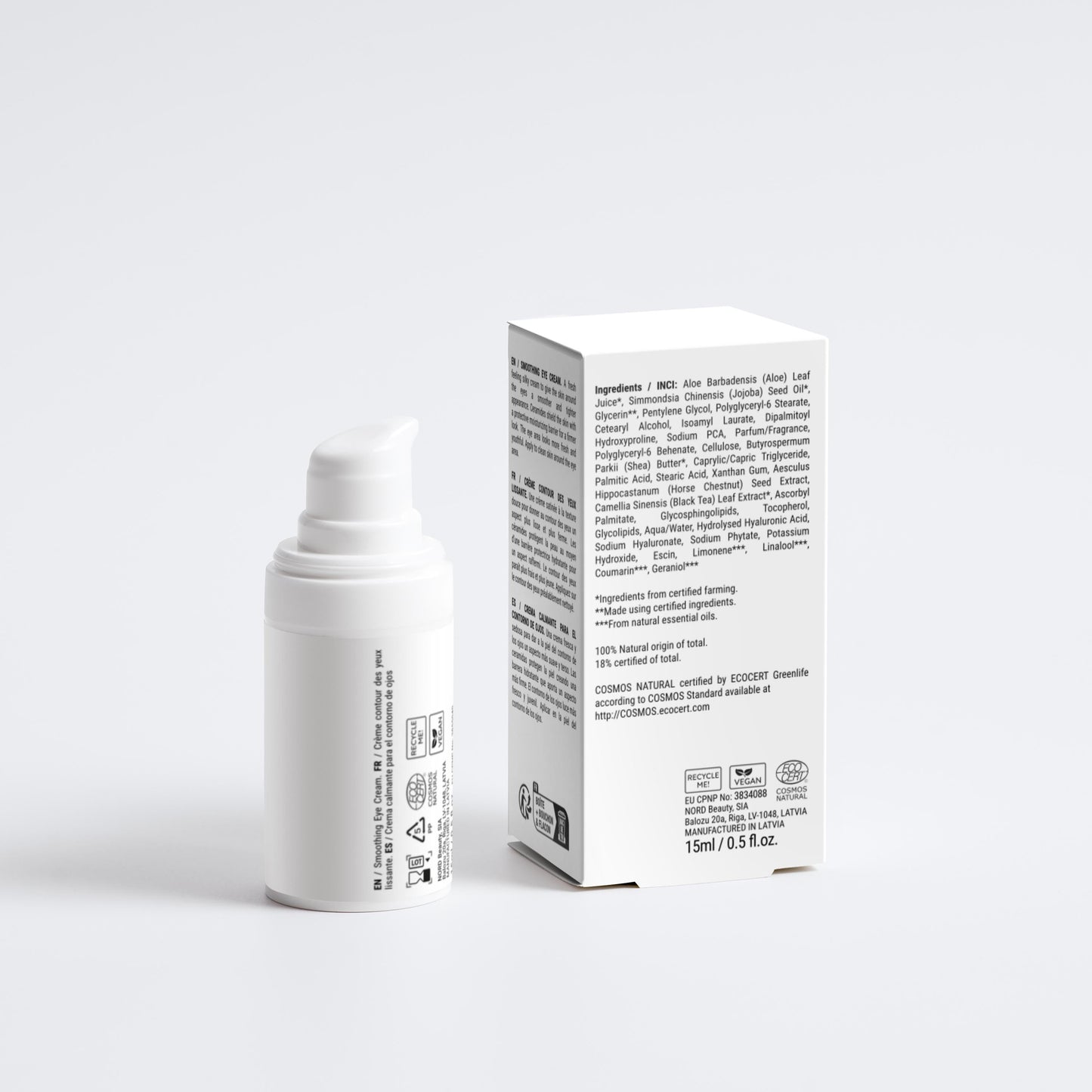 VICAREX Organic Eye Cream – Hydrating, Firming & Anti-Aging for Youthful Eyes