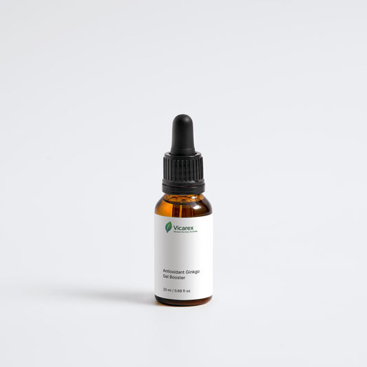 VICAREX Antioxidant Defense Concentrate: Ginkgo Biloba & Green Tea Serum, 0.68 oz