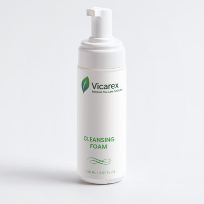 VICAREX Cleansing Foam – Gentle, Hydrating & Refreshing Face Wash for All Skin Types