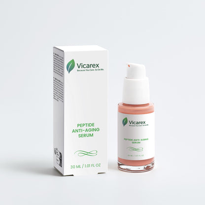 Vicarex Peptide Anti-Aging Serum – Firming, Hydrating & Youth-Boosting Facial Treatment