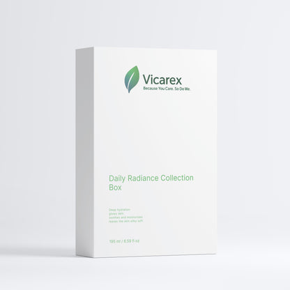 VICAREX Daily Radiance Collection 3-Step Hyaluronic Vitamin Kit