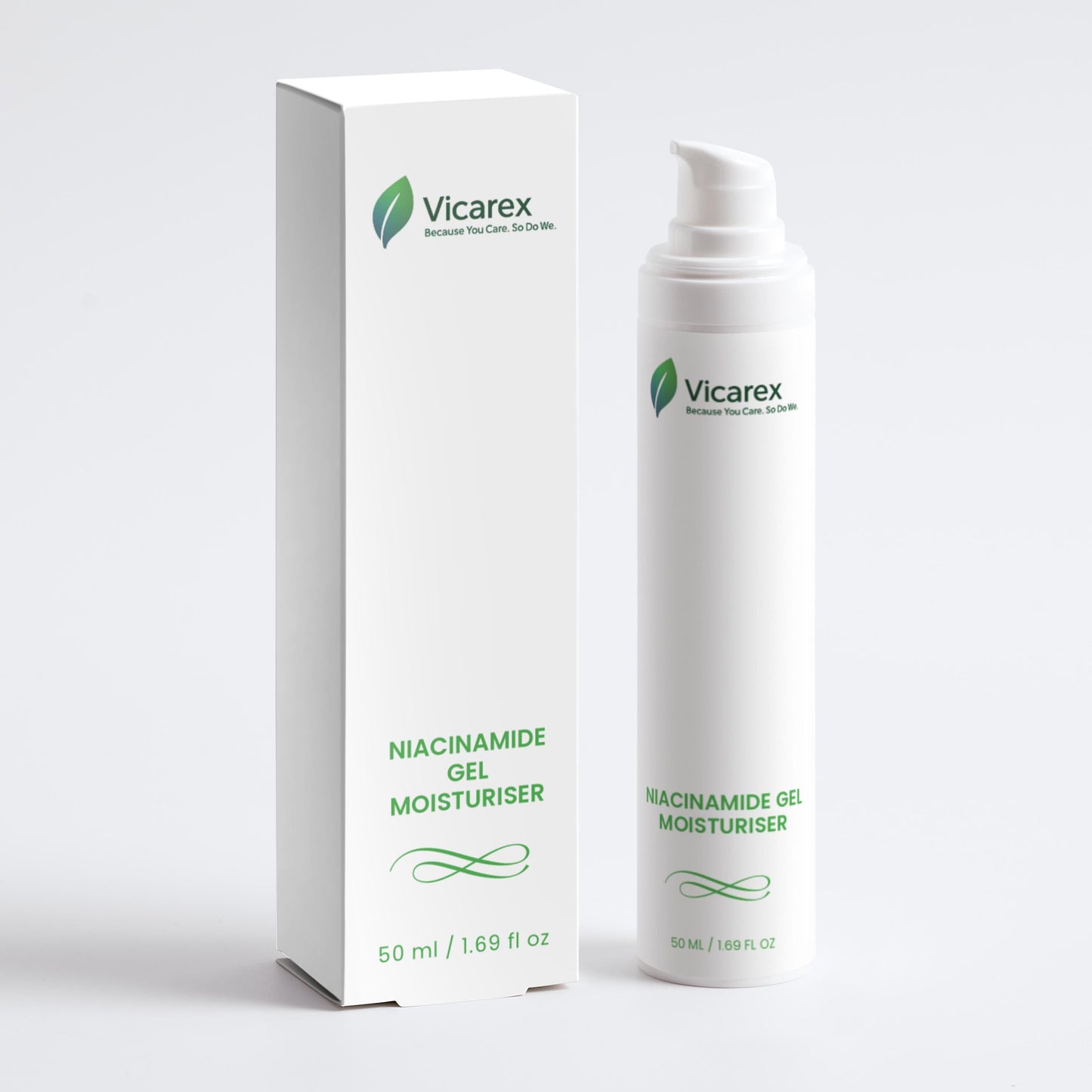 Vicarex Niacinamide Gel Moisturiser for Oily & Acne Prone Skin 50ml