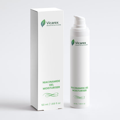 Vicarex Niacinamide Gel Moisturiser for Oily & Acne Prone Skin 50ml