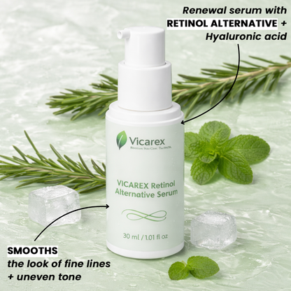 VICAREX | Retinol Alternative Serum 1.01 fl oz, Anti-Aging Fine Lines & Wrinkles