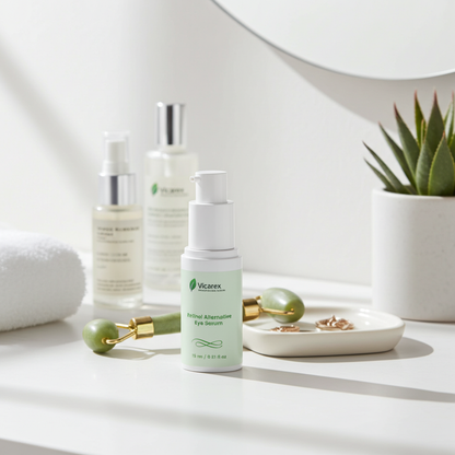 VICAREX | Organic Retinol Alternative Eye Serum, Anti-Aging & Brightening, 0.51oz