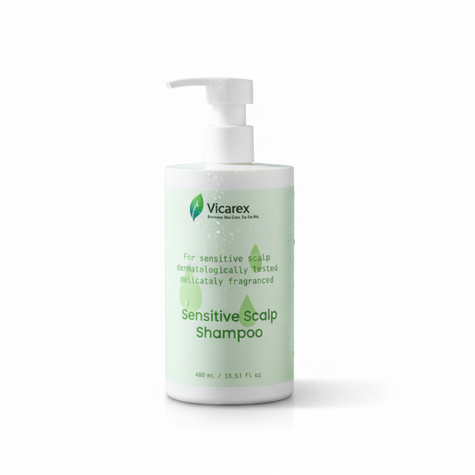VICAREX Sensitive Scalp Shampoo 13.53oz Soothing Gentle Hypoallergenic - vicarexhealth