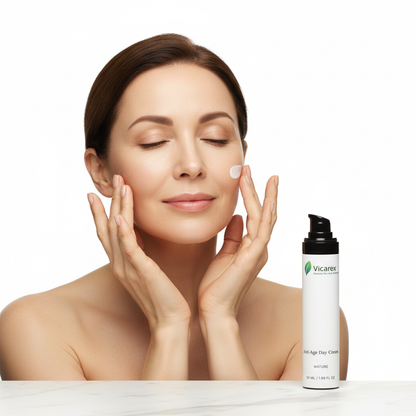 Anti-Age Day Cream – Applying
