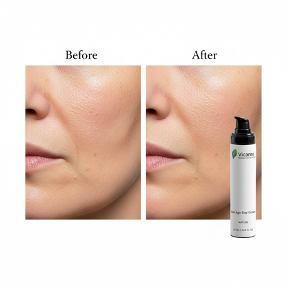 Anti-Age Day Cream – Before & After