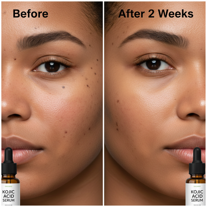 Before/After Dark Spot Treatment
