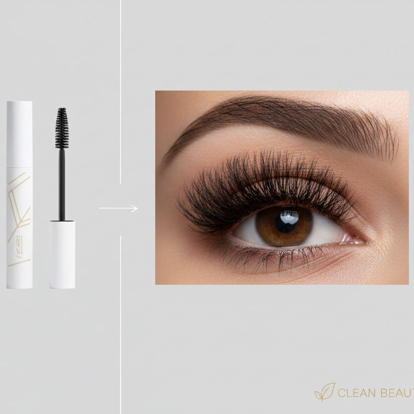 Before after lashes
