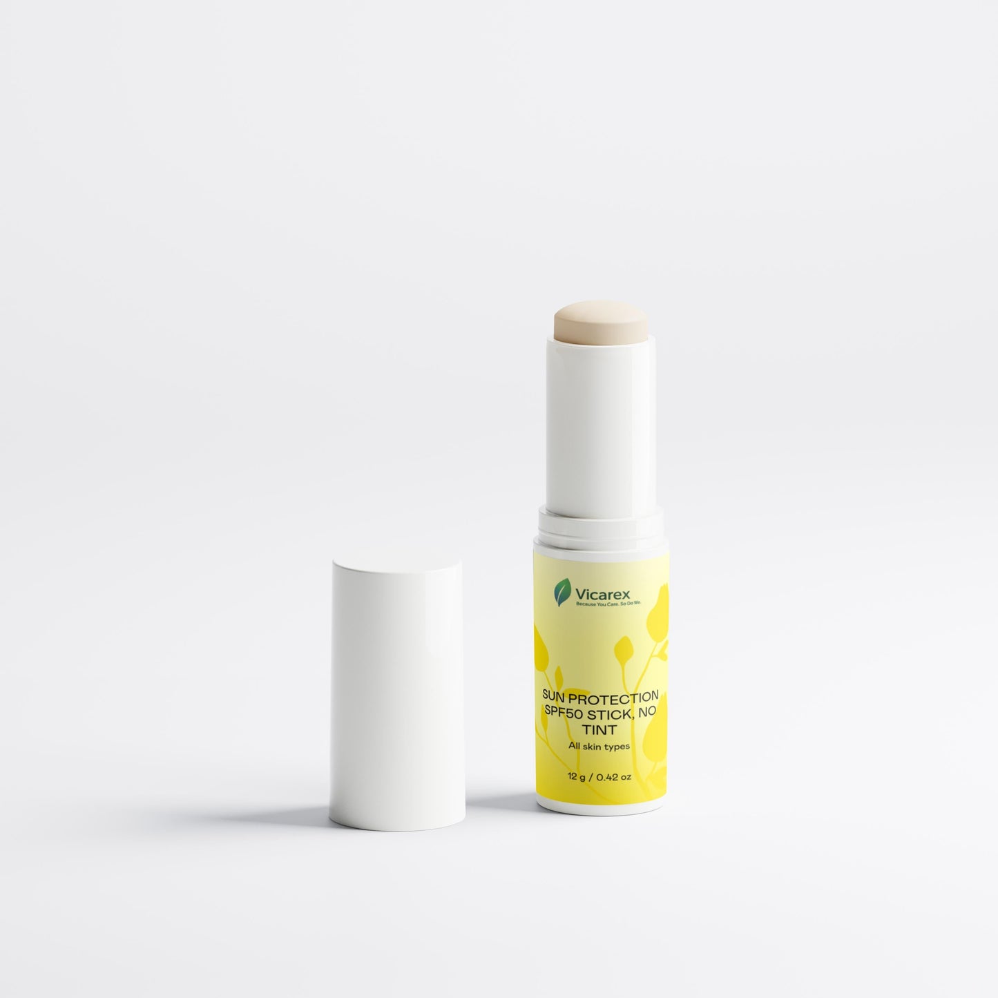 VICAREX SPF50 Sunscreen Stick 12g Untinted Mineral