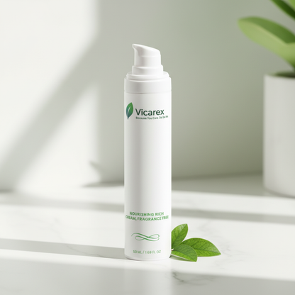 Cream with natural window light