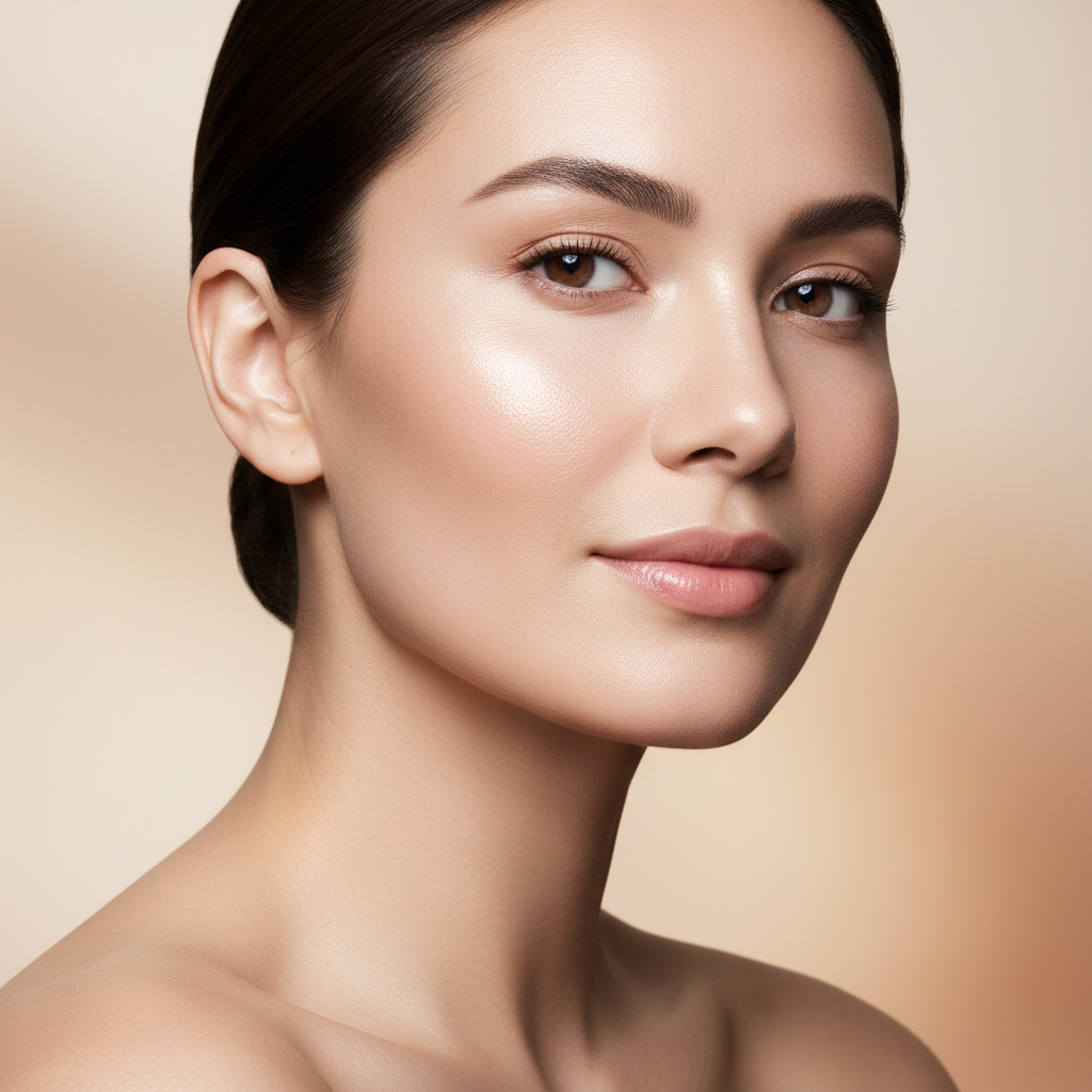 Glass Skin Result Portrait