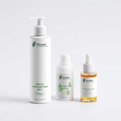 Glowy Skin Trio - Corrected with Small Day Cream