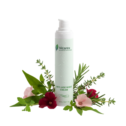 Anti-Aging Night Cream for Firming, Hydration & Skin Renewal 50 ML VICAREX