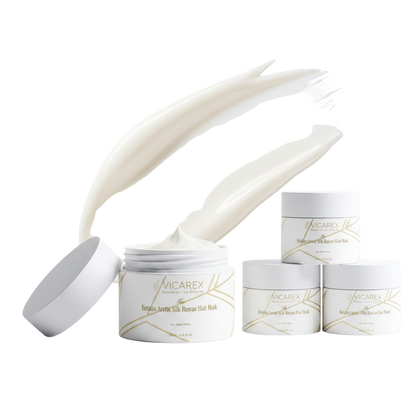Vicarex Keratin Intensive Rescue Hair Mask — Deep Repair & Strength Treatment Vicarex