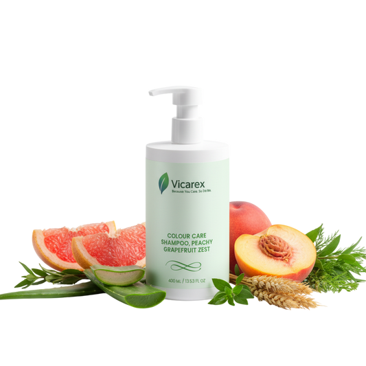 Color Care Shampoo with Aloe Vera & Wheat Protein for Shine & Hydration VICAREX