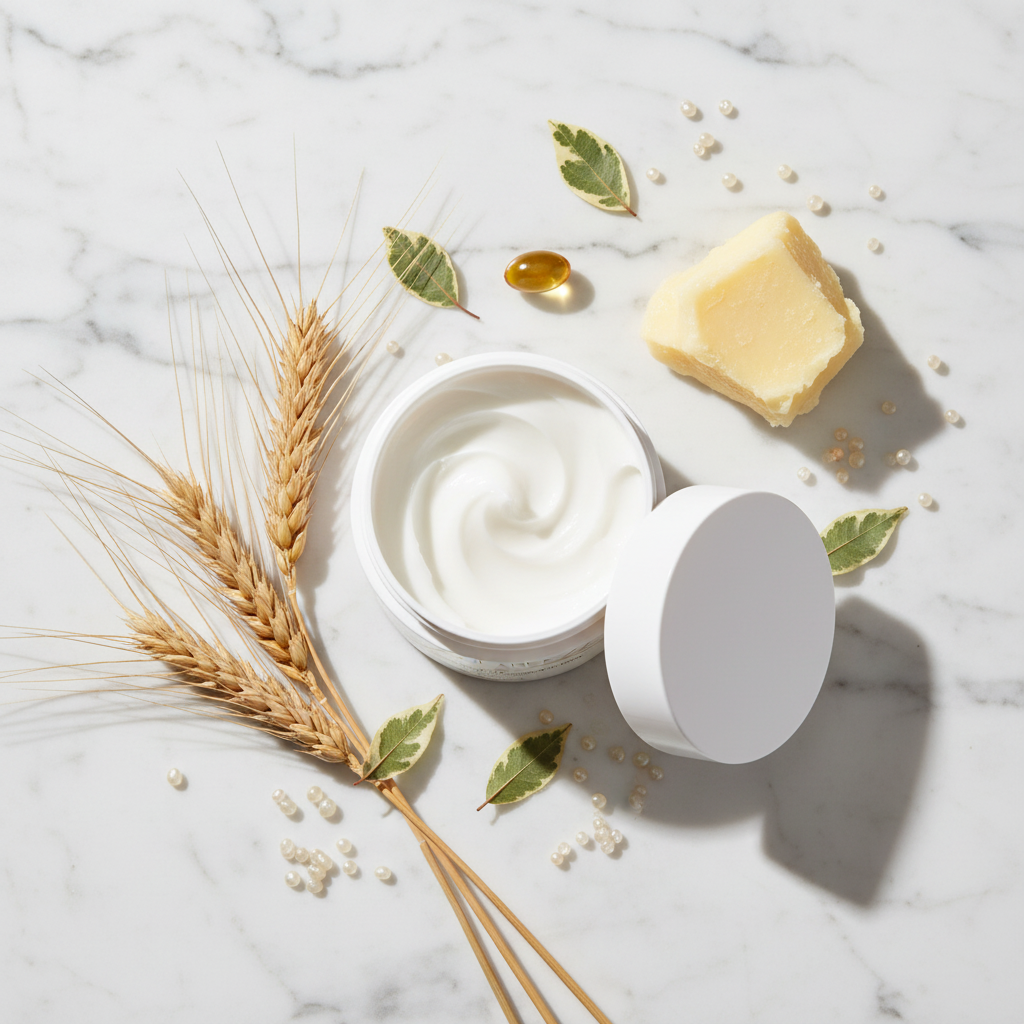 Ingredients flat lay