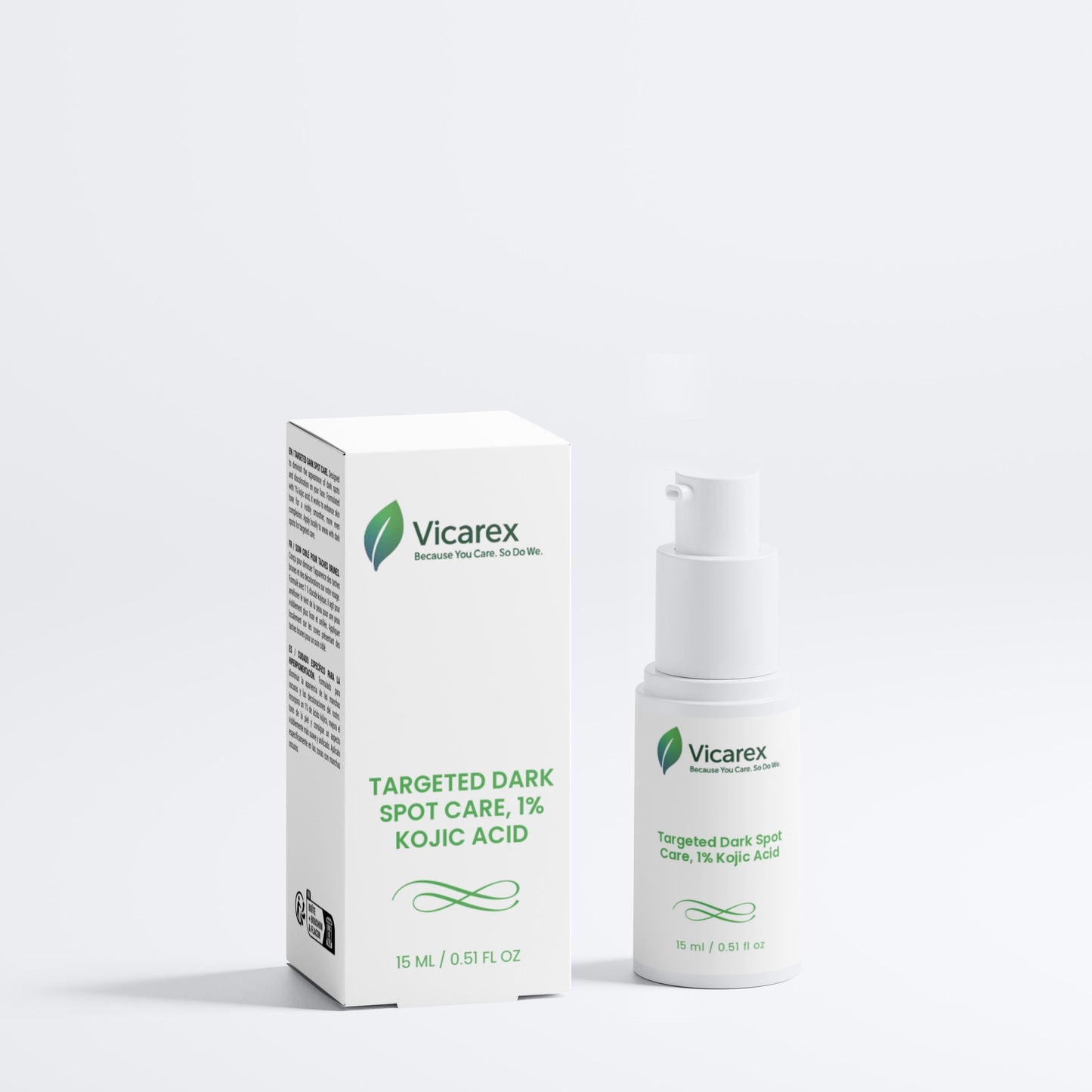 VICAREX | Targeted Dark Spot Care 1% Kojic Acid 0.51 fl oz, Hyperpigmentation
