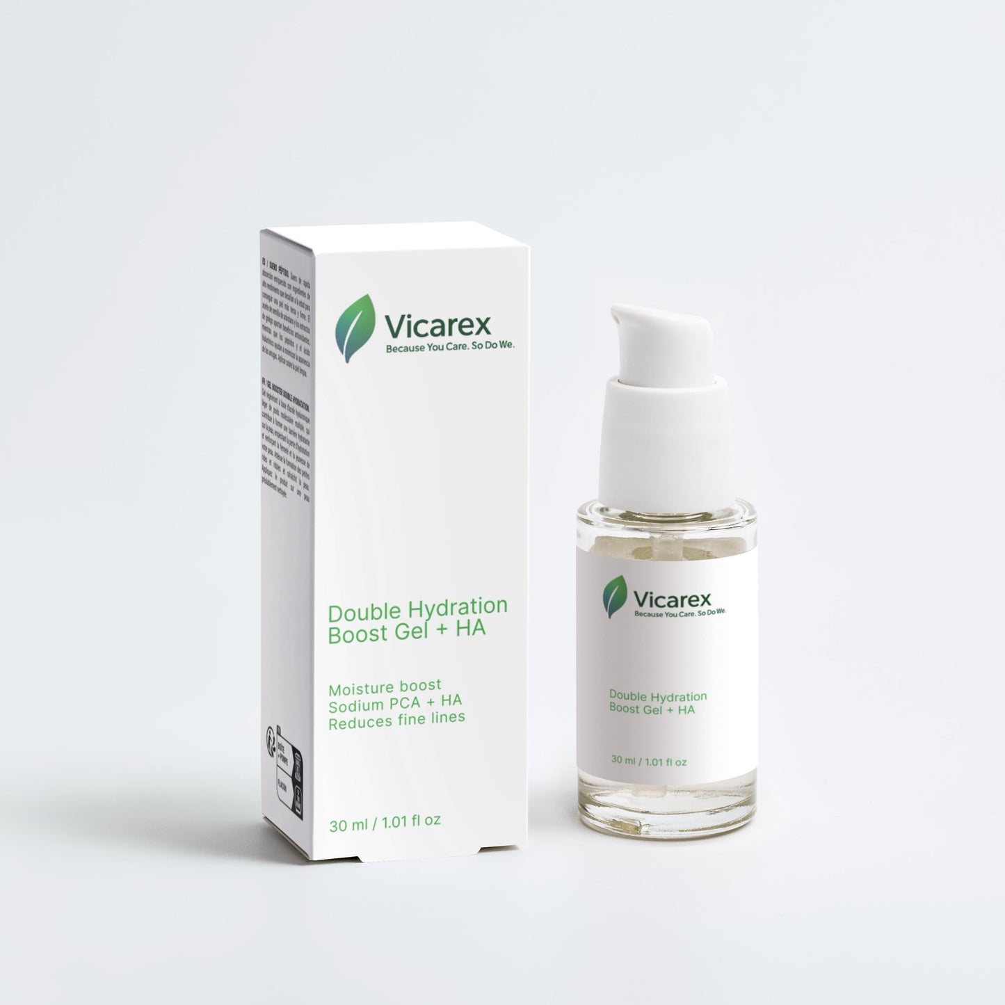 Double Hydration Boost Gel with Hyaluronic Acid – Intense Moisture & Glow