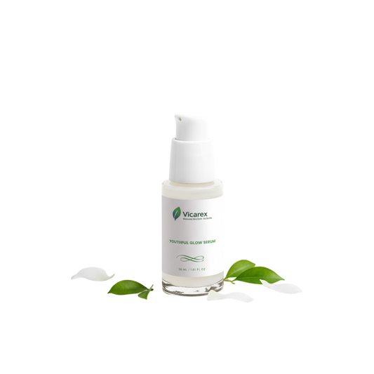 Youthful Glow Serum with Hyaluronic Acid for Hydration, Plumping Skin 30 ML VICAREX