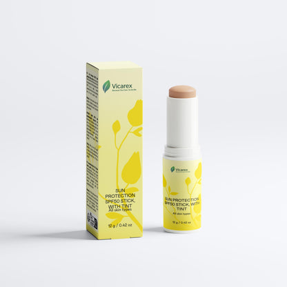 VICAREX Sun Protect Stick SPF50 Tinted 12g Face & Body