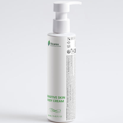 VICAREX Sensitive Skin Body Cream 6.42oz Gentle Hypoallergenic Soothing - vicarexhealth