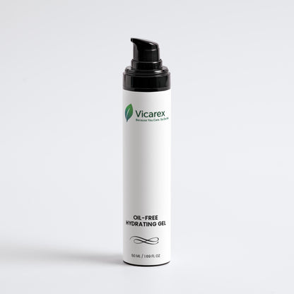 VICAREX Oil-Free Hydrating Gel with Hyaluronic Acid – Lightweight Moisture for All Skin