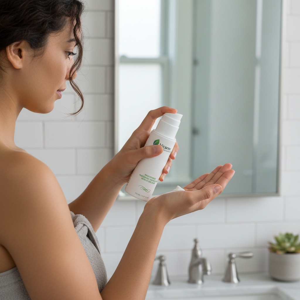 Person Pumping Product