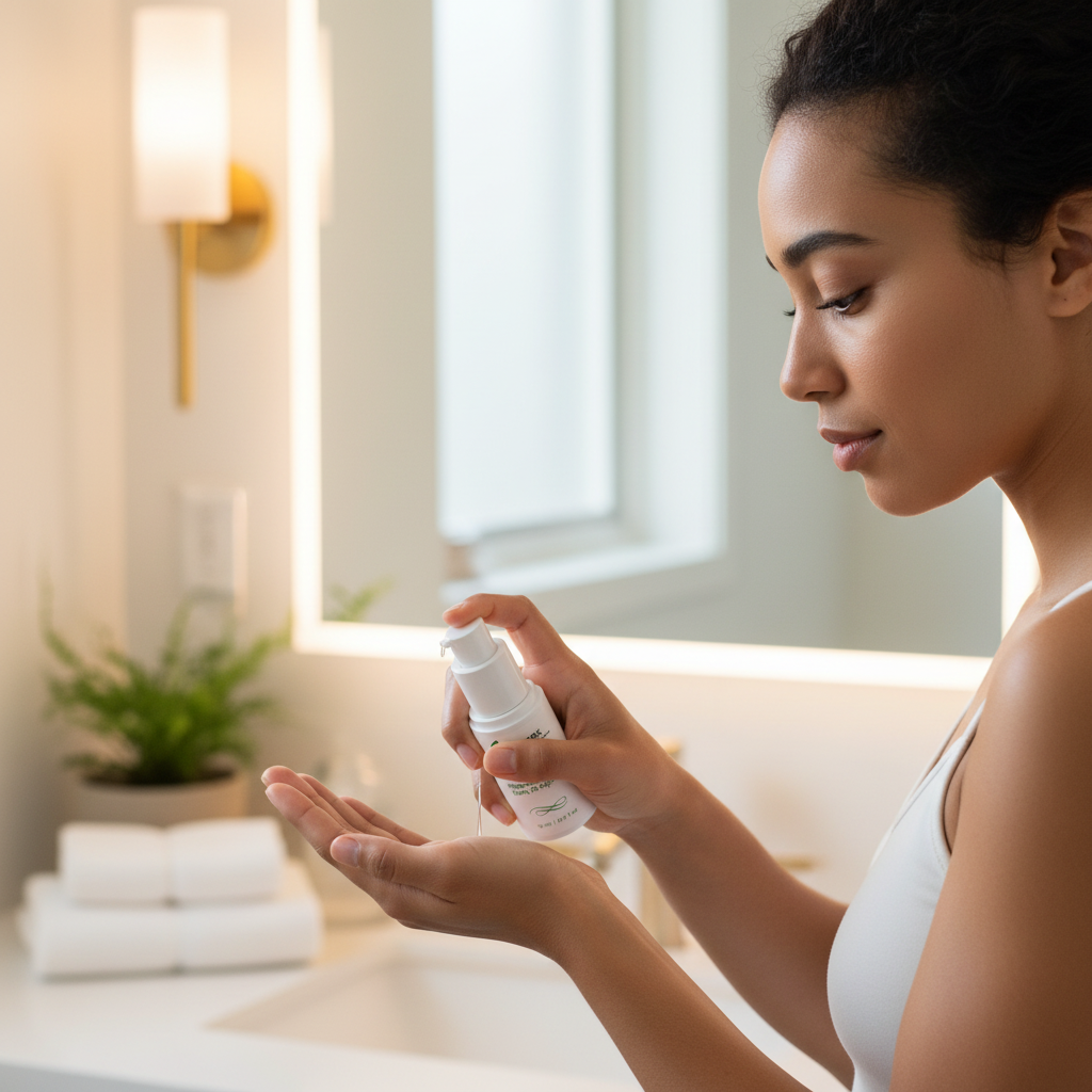 Person Pumping Product