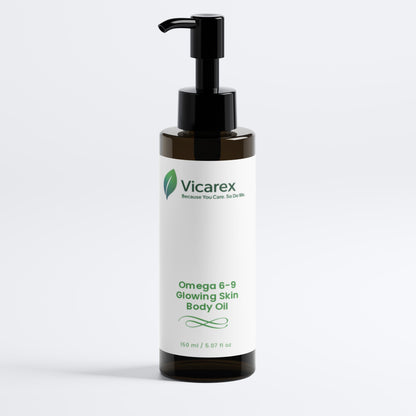 VICAREX mega 6-9 Glowing Skin Body Oil - Hydrating & Nourishing