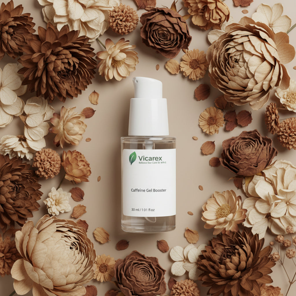 VICAREX Caffeine Gel Booster Concentrate De-Puff Brighten & Tighten Serum