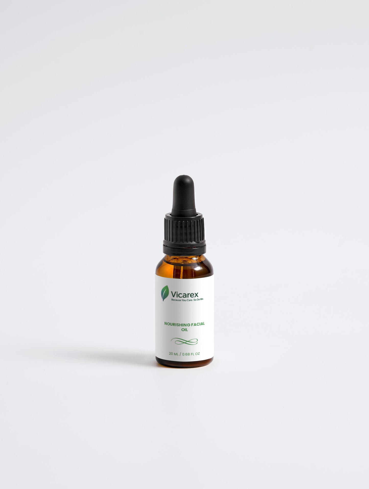Vicarex Organic Facial Oil 15 ML – Certified Nourishing Anti-Aging Serum | Amber | COSMOS Organic VICAREX