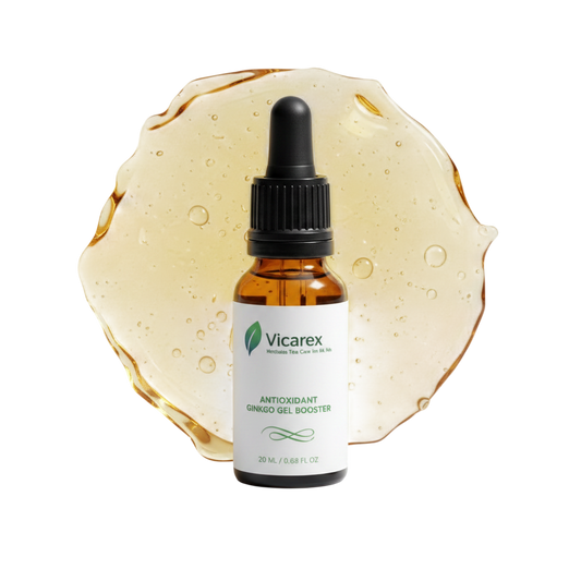 Vicarex Antioxidant Defense Booster 20 ML – Ginkgo Biloba Concentrate, Oil-Free | COSMOS Organic VICAREX