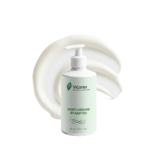 Vicarex COSMOS Natural Volumizing Aloe Shampoo – Moisturizing Hair Cleanser with Plant Extracts, 99% Natural Origin, For All Hair Types, 9.81 fl oz VICAREX