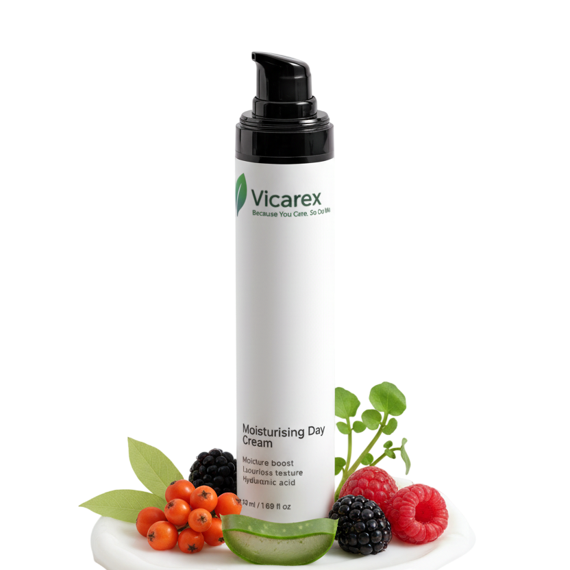 Moisturising Day Cream with Hyaluronic Acid – Hydration & Radiance for Skin VICAREX