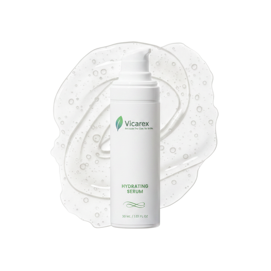 Vicarex Hyaluronic Acid Serum 30 ML – Deep Hydration, Barrier Repair & Radiance | COSMOS Natural VICAREX