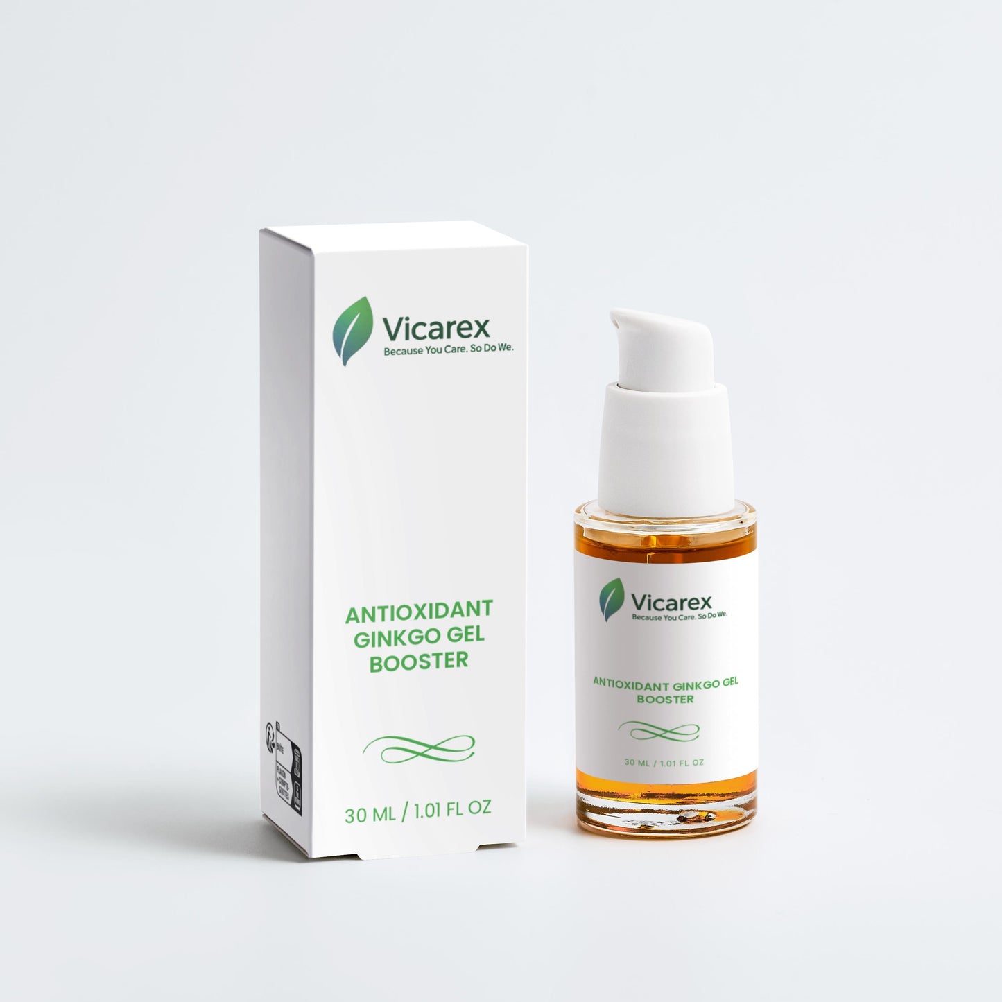 VICAREX Antioxidant Ginkgo Gel Booster 1.01oz Anti-Aging Skin Repair