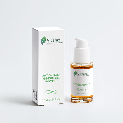 VICAREX Antioxidant Ginkgo Gel Booster 1.01oz Anti-Aging Skin Repair